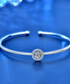 Bracciale Lumière Essentielle con Moissanite centrale
